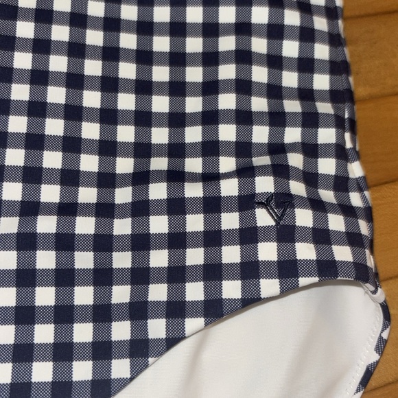 Vineyard vines Swim one piece underwire gingham size XL - Picture 3 of 6